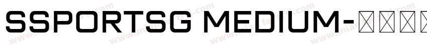 SSportsG Medium字体转换